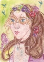 florals and butteflies